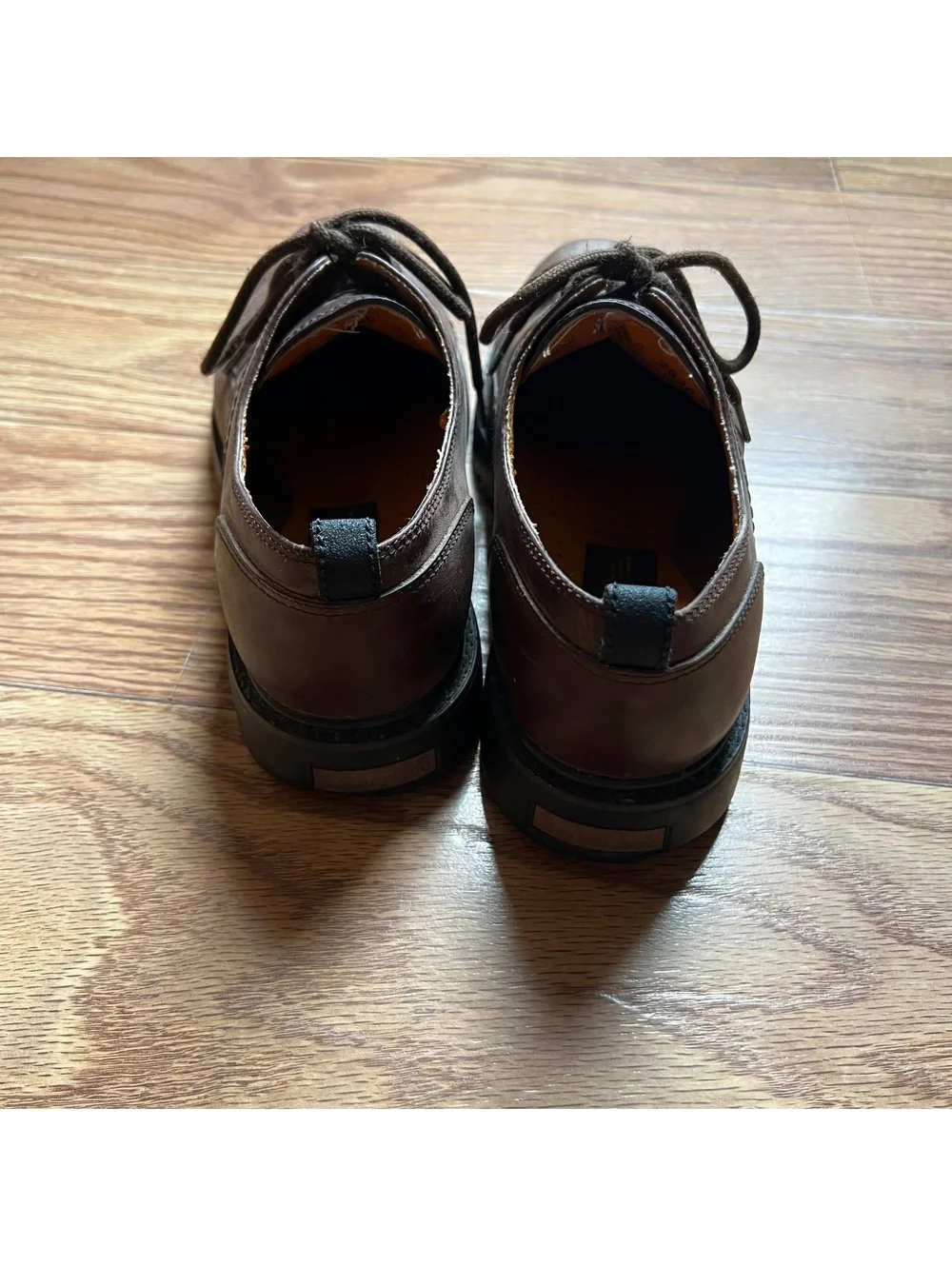 Vintage Y2K Timberland Brown Leather Derby Shoes Grunge Streetwear Classic